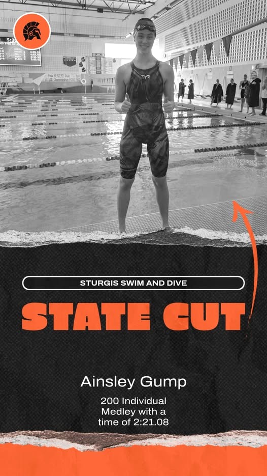 Sturgis girls beat Allegan in swimming